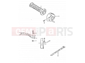 SUZUKI GT250E N (1992) 68 - RIGHT HANDLE SWITCH (MODEL X)