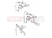 SUZUKI GT250E N (1992) 69 - LEFT HANDLE SWITCH (MODEL N)