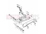 SUZUKI GT250E X (1999) 76 - REAR SWINGING ARM