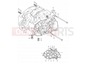 SUZUKI K125 L (1990) 2 - CRANKCASE