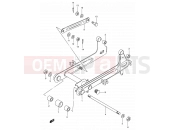 SUZUKI K125 L (1990) 41 - REAR SWINGING ARM