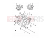 SUZUKI LS650 M (1991) Savage (E03,E28,E33) 3 - CRANKCASE