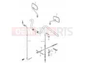 SUZUKI LS650 M (1991) Savage (E03,E28,E33) 39 - HANDLEBAR - CONTROL CABLE (LS650PG/PJ/PK/PL,MODEL M/N/P)