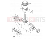 SUZUKI LS650 N (1992) Savage (E03,E28,E33) 5 - CRANKSHAFT