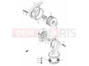 SUZUKI LS650 N (1992) Savage (E03,E28,E33) 13 - OIL PUMP