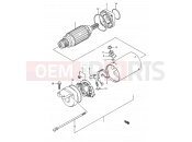SUZUKI LS650 N (1992) Savage (E03,E28,E33) 17 - STARTING MOTOR