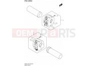 SUZUKI LS650 L5 (2015) Savage (E03,E28,E33) 355A - HANDLE SWITCH