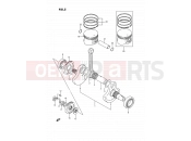 SUZUKI LS650P M (1991) Savage 5 - CRANKSHAFT