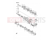 SUZUKI LS650P M (1991) Savage 15 - TRANSMISSION (MODEL G/J/K/L,LS650PM E01)