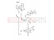 SUZUKI LS650P M (1991) Savage 40 - HANDLEBAR - CONTROL CABLE (LS650PG/PJ/PK/PL,MODEL M/R)
