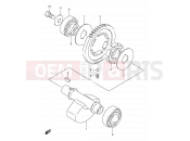 SUZUKI LS650P W (1998) Savage (E03,E28,E33) 6 - CRANK BALANCER