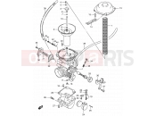 SUZUKI LS650P W (1998) Savage (E03,E28,E33) 10 - CARBURETOR