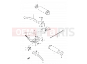 SUZUKI LS650P W (1998) Savage (E03,E28,E33) 36 - HANDLE LEVER