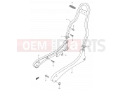 SUZUKI LS650P W (1998) Savage (E03,E28,E33) 40 - PILLION HANDLE