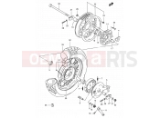 SUZUKI LS650P W (1998) Savage (E03,E28,E33) 47 - REAR WHEEL