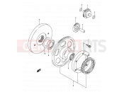 SUZUKI LS650P X (1999) Savage (E03,E28,E33) 7 - STARTER CLUTCH