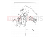 SUZUKI LS650P X (1999) Savage (E03,E28,E33) 11 - AIR CLEANER