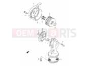 SUZUKI LS650P X (1999) Savage (E03,E28,E33) 13 - OIL PUMP