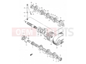 SUZUKI LS650P X (1999) Savage (E03,E28,E33) 15 - TRANSMISSION