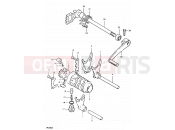 SUZUKI PE250 X (1999) 10 - GEAR SHIFTING