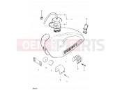 SUZUKI PE250 X (1999) 36 - FUEL TANK (PE250X E02)