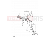 SUZUKI PE250 X (1999) 55 - LH HANDLE GRIP (PE250X)