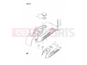 SUZUKI PV50 D (1983) 27 - FUEL TANK (MODEL D/H E15,MODEL H E43)