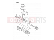 SUZUKI PV50 M (1991) 6 - CRANKSHAFT
