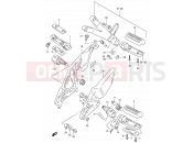 SUZUKI RF900R R (1994) (E02,E04,E18,E22,E24,E25,E34,E39) 36 - FOOTREST