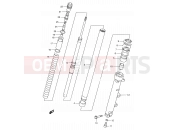 SUZUKI RF900R R (1994) (E02,E04,E18,E22,E24,E25,E34,E39) 50A - FRONT DAMPER (RF900RS2/RT/RV/RW)