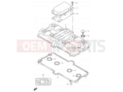 SUZUKI RF900R T (1996) (E02,E04,E18,E22,E24,E25,E34,E37,E39) 1 - CYLINDER HEAD COVER