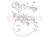 SUZUKI RF900R T (1996) (E02,E04,E18,E22,E24,E25,E34,E37,E39) 28A - SPEEDOMETER (MODEL T/V/W)