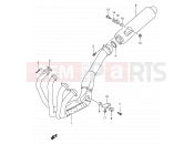 SUZUKI RF900R V (1997) 14 - MUFFLER