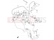SUZUKI RF900R V (1997) 19 - RADIATOR HOSE