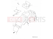SUZUKI RF900RZ S (1995) (E03,E28,E33) 43 - REAR FENDER