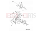SUZUKI RF900RZ S (1995) (E03,E28,E33) 59 - REAR WHEEL (MODEL R/S)