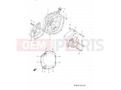 SUZUKI RF900R T (1996) (E03,E28,E33) 5 - CRANKCASE COVER