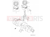 SUZUKI RF900R T (1996) (E03,E28,E33) 7 - CRANKSHAFT