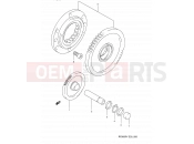 SUZUKI RF900R T (1996) (E03,E28,E33) 8 - STARTER CLUTCH
