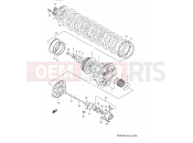 SUZUKI RF900R T (1996) (E03,E28,E33) 20A - CLUTCH (MODEL S/T/V)