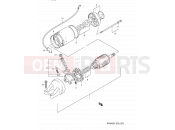 SUZUKI RF900R T (1996) (E03,E28,E33) 23 - STARTING MOTOR