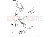 26 - STAND - REAR BRAKE - Suzuki RG125A / RG125B J (1988) Gamma