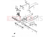 SUZUKI RG125C H (1987) Gamma 50 - REAR SWINGING ARM