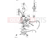 SUZUKI RG125UC G (1986) Gamma 5 - CARBURETOR