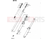 SUZUKI RG125UC G (1986) Gamma 38 - FRONT DAMPER