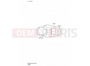 SUZUKI RM100 K4 (2004) (E28) 39 - LABEL