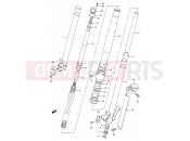 22B - FRONT DAMPER (MODEL M) - Suzuki RM125 M (1991) (E03,E28,E33)