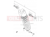 32B - SHOCK ABSORBER (MODEL M) - Suzuki RM125 M (1991) (E03,E28,E33)