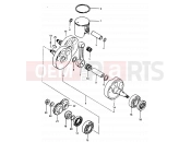 SUZUKI RM250 Z (1982) 4 - CRANKSHAFT
