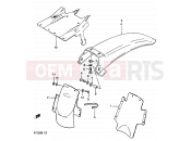 SUZUKI RM250 D (1983) 42 - REAR FENDER